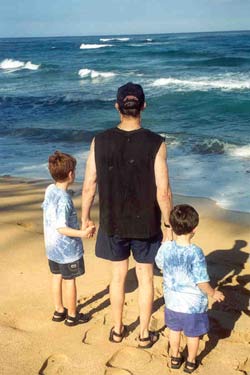 Bruce and his sons