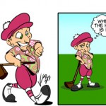 Comic Strip: Dad Still Golfs